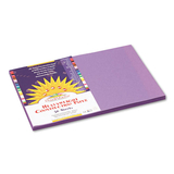PACON CORPORATION PAC7207 Construction Paper, 58 Lbs., 12 X 18, Violet, 50 Sheets/pack