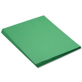 PACON CORPORATION PAC8017 Construction Paper, 58 Lbs., 18 X 24, Holiday Green, 50 Sheets/pack