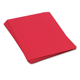 PACON CORPORATION PAC9917 Construction Paper, 58 Lbs., 18 X 24, Holiday Red, 50 Sheets/pack