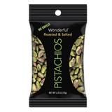 Paramount Farms PAM070146A25M Wonderful Pistachios, Dry Roasted & Salted, 2.5 Oz, 8/box