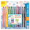 Paper Mate PAP1928605 Point Guard Flair Felt Tip Porous Point Pen, Stick, Medium 0.7 mm, Assorted Tropical Vacation Ink and Barrel Colors, Dozen, Price/ST