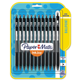 Paper Mate 1945925 InkJoy 300 RT Retractable Ballpoint Pen, 1mm, Black, 24/Pack