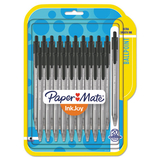 Paper Mate 1951395 InkJoy 100 RT Retractable Ballpoint Pen, 1mm, Black, 20/Pack