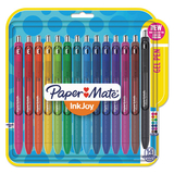 Paper Mate 1951636 InkJoy Gel Retractable Pen, 0.7mm, Assorted Ink, 14/Pack