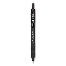 Paper Mate Liquid Paper 2095459 Profile Retractable Ballpoint Pen, Bold 1 mm, Black Ink/Barrel, 36/Pack