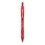 Paper Mate Liquid Paper 2095463 Profile Retractable Gel Pen, Medium 0.7 mm, Red Ink, Translucent Red Barrel, Dozen, Price/DZ