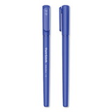 Paper Mate Liquid Paper 2096478 Write Bros. Stick Ballpoint Pen, Medium 1 mm, Blue Ink/Barrel, 120/Pack