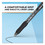 Paper Mate PAP2102130 Profile Gel Pen, Retractable, Fine 0.5 mm, Blue Ink, Translucent Blue Barrel, Dozen, Price/DZ