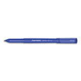 Paper Mate PAP2124512 Write Bros. Ballpoint Pen, Stick, Fine 0.8 mm, Blue Ink, Blue Barrel, Dozen