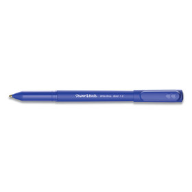 Paper Mate PAP2124513 Write Bros. Ballpoint Pen, Stick, Bold 1.2 mm, Blue Ink, Blue Barrel, Dozen
