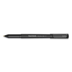 Paper Mate PAP2124520 Write Bros. Ballpoint Pen, Stick, Bold 1.2 mm, Black Ink, Black Barrel, Dozen