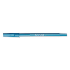 Paper Mate Liquid Paper 3311131C Write Bros. Stick Ballpoint Pen, Medium 1mm, Blue Ink/Barrel, Dozen