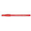 SANFORD INK COMPANY PAP3920158 Eraser Mate Ballpoint Stick Erasable Pen, Red Ink, Medium, Dozen, Price/DZ