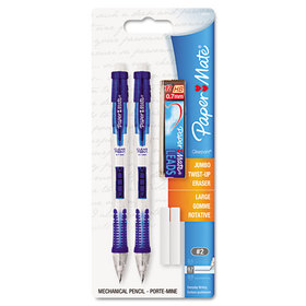 SANFORD INK COMPANY PAP56047PP Clear Point Mechanical Pencil Starter Set, 0.7 Mm, Randomly Assorted, 2/set