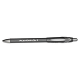 SANFORD INK COMPANY PAP85582 FlexGrip Elite Ballpoint Pen, Retractable, Fine 0.8 mm, Black Ink, Black Barrel, Dozen