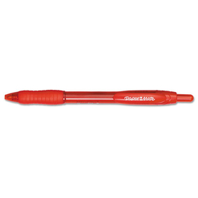 SANFORD INK COMPANY PAP89467 Profile Ballpoint Retractable Pen, Red Ink, Bold, Dozen