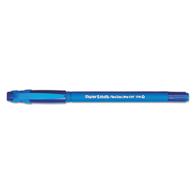 SANFORD INK COMPANY PAP9660131 FlexGrip Ultra Recycled Ballpoint Pen, Stick, Fine 0.8 mm, Blue Ink, Blue Barrel, Dozen