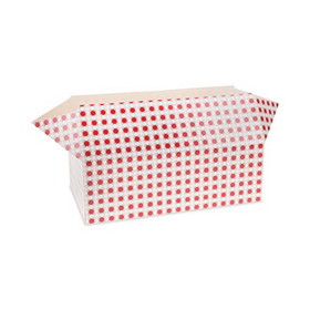 Pactiv Evergreen PCTDDNRBW Paperboard Box, Medium Dinner Box, 9 x 5 x 4.5, Basketweave, Paper, 400/Carton