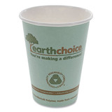 Pactiv PCTDPHC12EC EarthChoice Hot Cups, 12 oz, Teal, 1,000/Carton