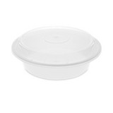 Pactiv Evergreen PCTNC723 Newspring VERSAtainer Microwavable Containers,  24 oz, 7 x 7 x 2.38, White/Clear, Plastic, 150/Carton