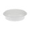 Pactiv Evergreen PCTNC948 Newspring VERSAtainer Microwavable Containers, 48 oz, 9 x 9 x 2.38, White/Clear, Plastic, 150/Carton, Price/CT