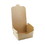 Pactiv Evergreen PCTNOB01KEC EarthChoice OneBox Paper Box, 37 oz, 4.5 x 4.5 x 2.5, Kraft, 312/Carton, Price/CT