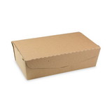 Pactiv Evergreen PCTNOB04SKEC EarthChoice OneBox Paper Box, 77 oz, 9 x 4.85 x 2.7, Kraft, 162/Carton