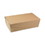 Pactiv Evergreen PCTNOB04SKEC EarthChoice OneBox Paper Box, 77 oz, 9 x 4.85 x 2.7, Kraft, 162/Carton, Price/CT