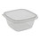 Pactiv PCTSAC0516 EarthChoice Square Recycled Bowl, 16 oz, 5 x 5 x 1.75, Clear, Plastic, 504/Carton, Price/CT