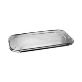 Pactiv Evergreen PCTY116225 Aluminum Steam Table Pan Lid, Fits One-Third Size Pan, 6.19 x 12.31 x 0.5, 200/Carton