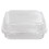 Pactiv YCI810500000 SmartLock Food Containers, Clear, 11oz, 5 1/4w x 5 1/4d x 2 1/2h, 375/Carton, Price/CT