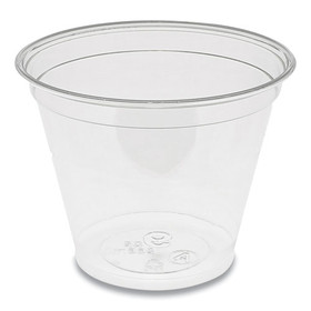 Pactiv PCTYP9C EarthChoice Recycled Clear Plastic Cold Cups, 9 oz, Clear, 975/Carton