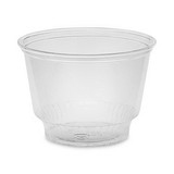 Pactiv Evergreen PCTYPS8C EarthChoice Recycled Clear Plastic Sundae Dish, 8 oz, 4