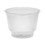 Pactiv Evergreen PCTYPS8C EarthChoice Recycled Clear Plastic Sundae Dish, 8 oz, 4" dia x 3"h, Clear, 60/Bag, 15 Bags/Carton, Price/CT