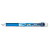 Pentel PENAZ127C .e-Sharp Mechanical Pencil, 0.7 mm, HB (#2), Black Lead, Blue Barrel, Dozen