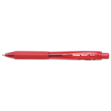 PENTEL OF AMERICA PENBK440B Wow- Retractable Ballpoint Pen, 1mm, Red Barrel/ink, Dozen