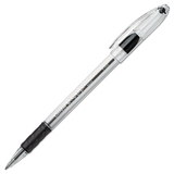 Pentel PENBK90ASW2 R.s.v.p. Stick Ballpoint Pen, .7mm, Translucent Barrel, Black Ink, 24/pack