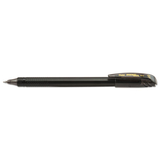 Pentel BL417-A EnerGel Flash Liquid Gel Stick Pen, .7mm, Black Barrel, Black Ink, 1 Dozen