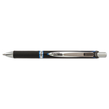 Pentel PENBLP77C EnerGel PRO Permanent Ink Hybrid Gel Pen, Retractable, Medium 0.7 mm, Blue Ink, Black Barrel