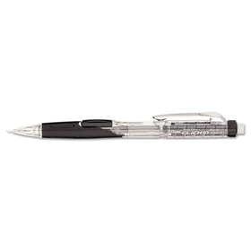 Pentel PENPD275TA Twist-Erase CLICK Mechanical Pencil, 0.5 mm, HB (#2), Black Lead, Black Barrel