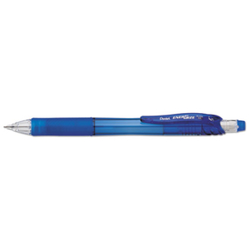 Pentel PENPL105C EnerGize-X Mechanical Pencil, 0.5 mm, HB (#2), Black Lead, Blue Barrel, Dozen