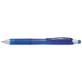 Pentel PENPL107C EnerGize-X Mechanical Pencil, 0.7 mm, HB (#2), Black Lead, Blue Barrel, Dozen