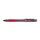 Pentel PENQE205B Twist-Erase GT Pencils, 0.5 mm, HB (#2), Black Lead, Red Barrel