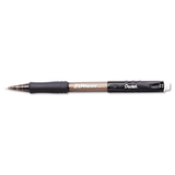 PENTEL OF AMERICA PENQE415A Twist-Erase Express Mechanical Pencil, .5mm, Black, Dozen