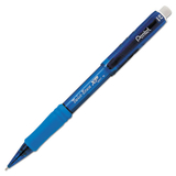PENTEL OF AMERICA PENQE417C Twist-Erase Express Mechanical Pencil, .7mm, Blue, Dozen