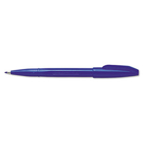 PENTEL OF AMERICA PENS520C Sign Pen, .7mm, Blue Barrel/ink, Dozen