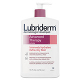 Lubriderm PFI48322EA Advanced Therapy Moisturizing Hand/Body Lotion, 16 oz Pump Bottle