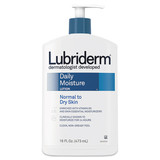 Lubriderm PFI48323EA Skin Therapy Hand and Body Lotion, 16 oz Pump Bottle