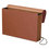 Pendaflex PFX1056ELOX Standard Expanding Wallet, 3 1/2" Exp, 1 Pocket, Legal, Redrope, Price/EA