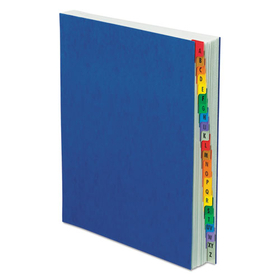 Pendaflex PFX11015 Expanding Desk File, 23 Dividers, Alpha Index, Letter Size, Blue Cover